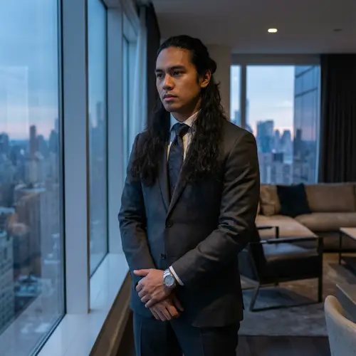 Stylish Filipino Man in Sophisticated Suit