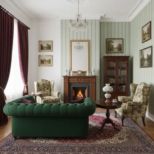 Victorian Style Living Room Transformation