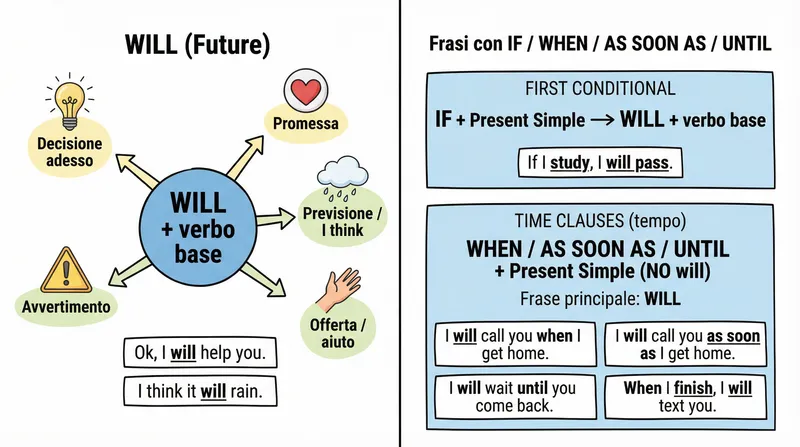 Printable Future and Conditional Phrases Posters