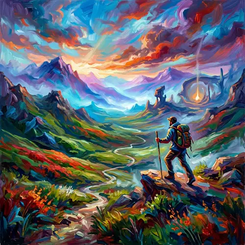 Vibrant Colors and Brushstrokes: Unveiling the Unknown