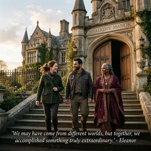 Eleanor, Griffin, Lady Marabelle: Bringing Peace to Shadows' Manor