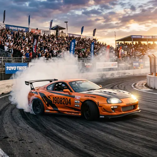 Supra MK4 Drifting: Thrilling Performance and Style