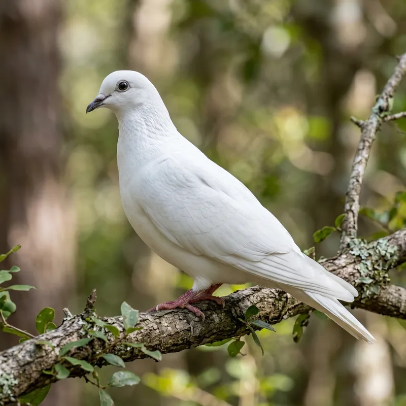 Beautiful Dove Close-Up Photo | Pure Elegance