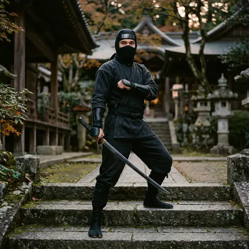 Keanu Reeves Ninja: Master Martial Artist in Black Outfit