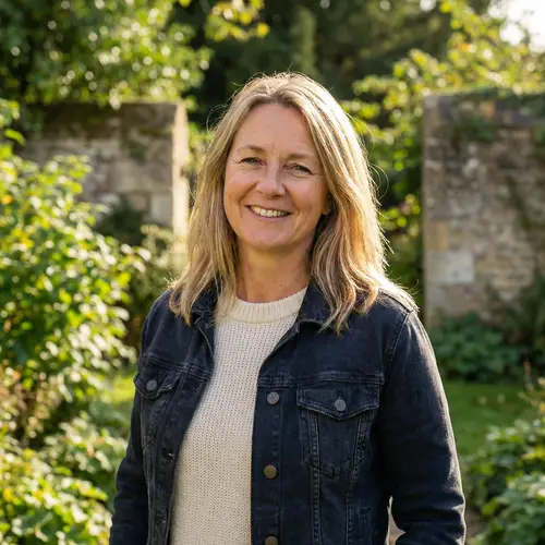 Blond Woman - Expressive Caucasian Beauty with Sunlit Hair