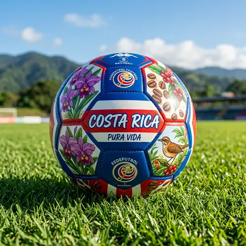 Costa Rican Football | Guaria Morada, Yigüirro, Coffee Beans Design