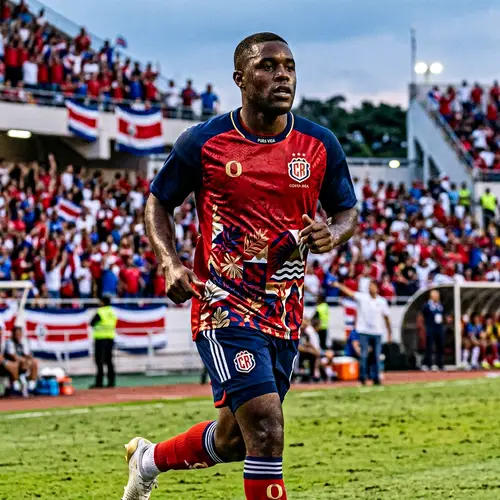 Innovative Costa Rica National Football Team Jersey Design