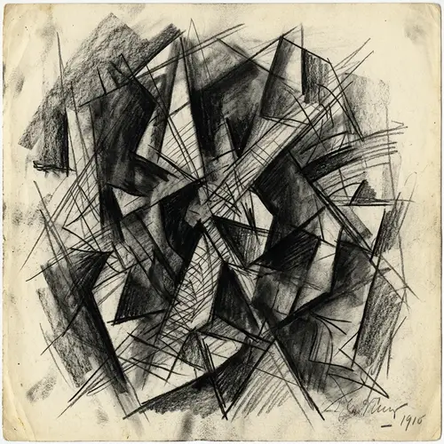 Black and White Art in the Style of Oksana Viktorova