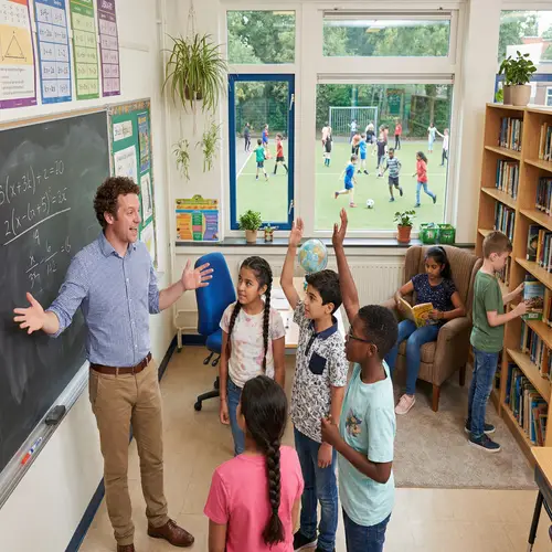 Engaging School Environment with Diverse Students and Teacher