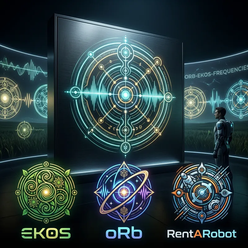Innovative Logo Designs for oRb, Ekos & RentARobot
