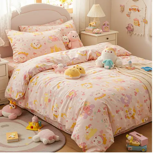 Cute and Lively Bed Decor Ideas