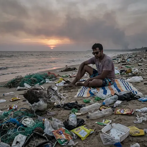 The Tragic Impact of Plastic Pollution on Beaches