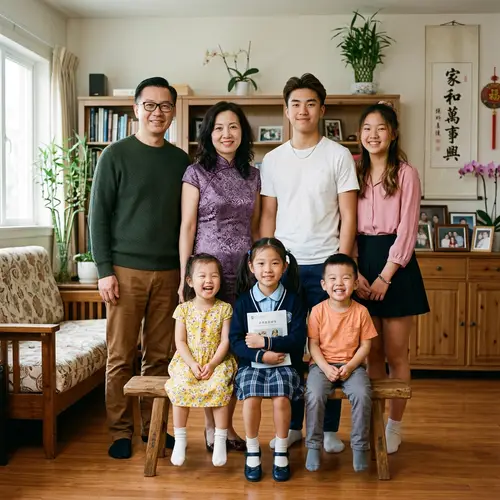 Chinese Family Portraits: Cherishing Family Moments