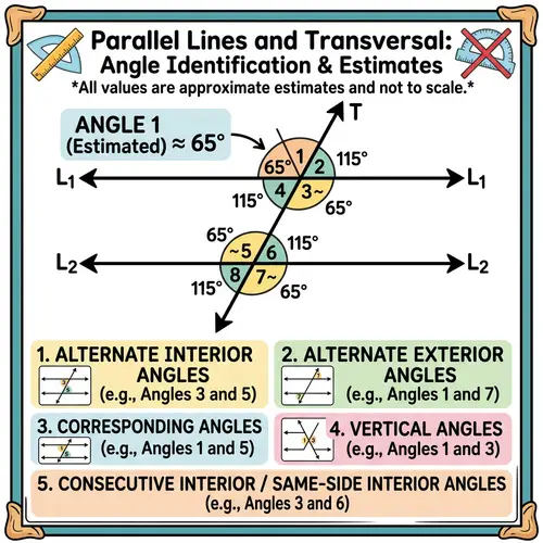Understanding Angles: Parallel Lines and Transversals