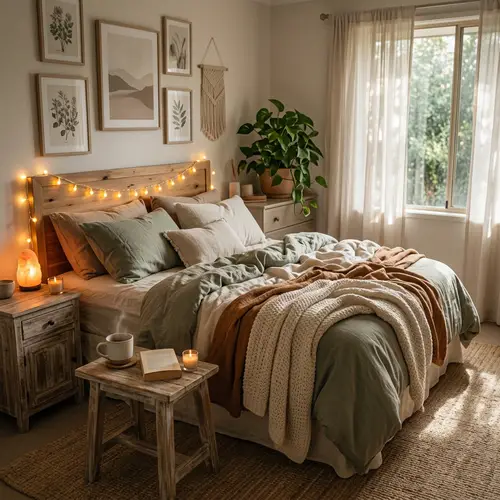 Cozy Bedroom Art: Relaxing Video
