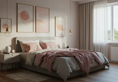 Cozy Bedroom Art: Relaxing Video