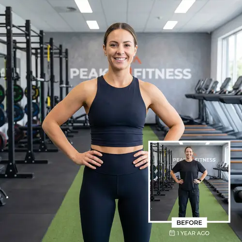 Stunning Fitness Transformation Photography