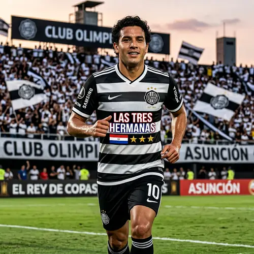 Olimpia Paraguay Sports Jersey with Flamengo Design