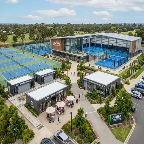 State-of-the-Art Sports Complex with Tennis & Padel Courts