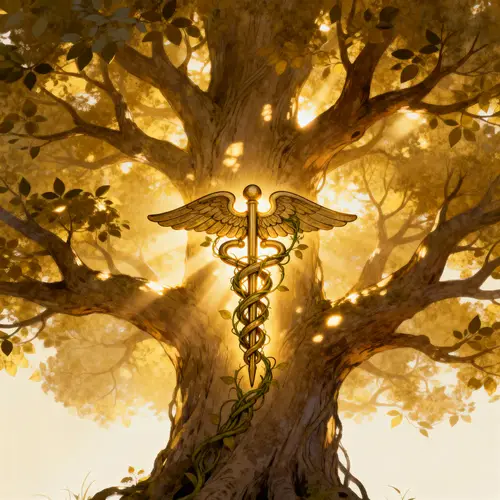 Tree of Life with Medical Symbol | Vitality & Wellness