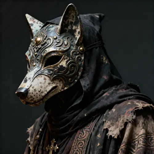 Mysterious Magician Assassin in Dark Fantasy Art