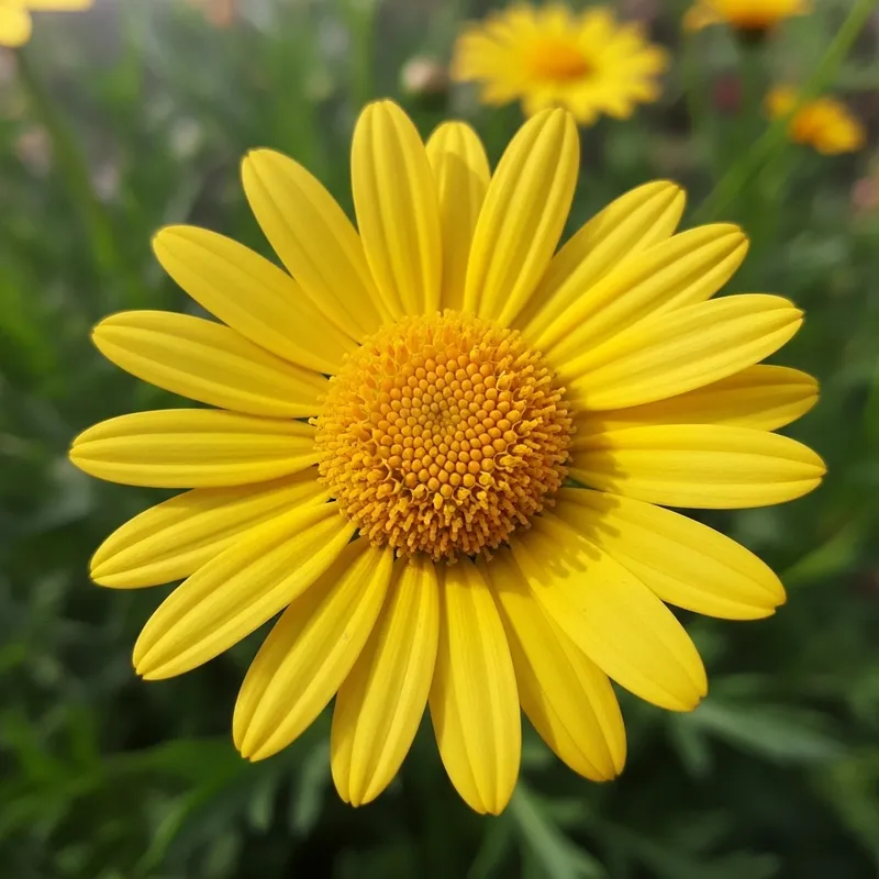 Vibrant Yellow Daisy Flowers