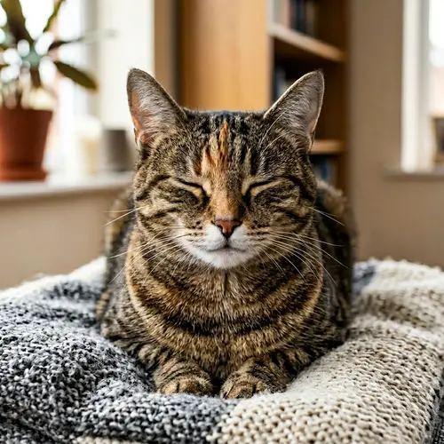 Cute Blinking Cat - Adorable Feline Expressions