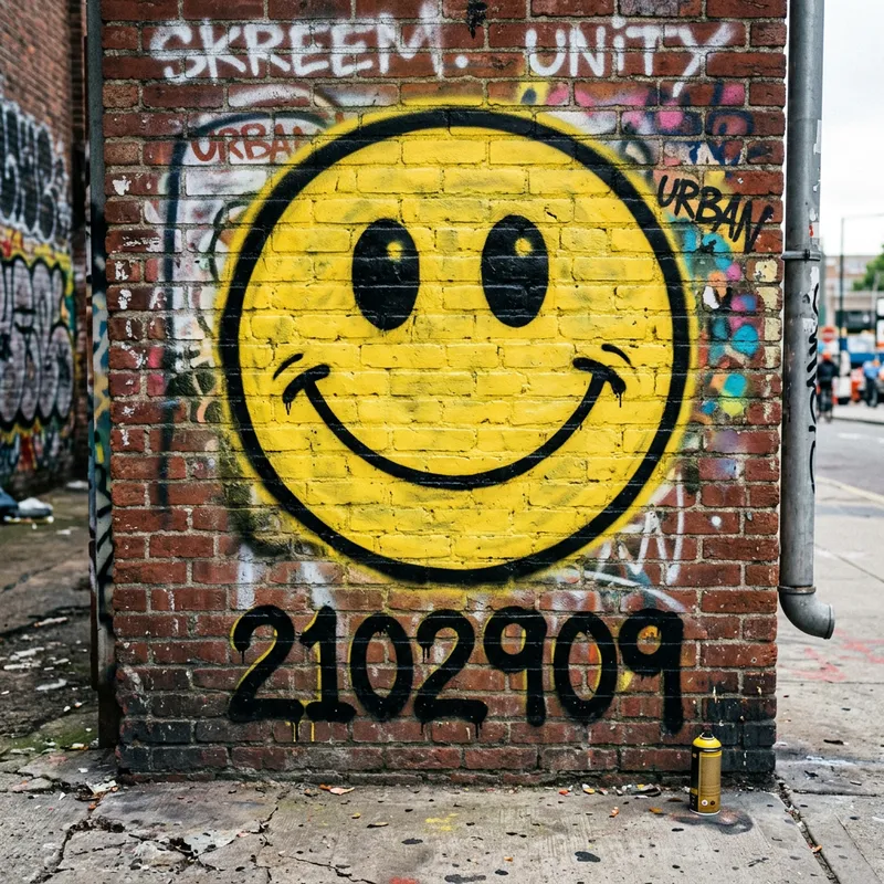 Smiley Face Graffiti Art Smiley Face Graffiti Art