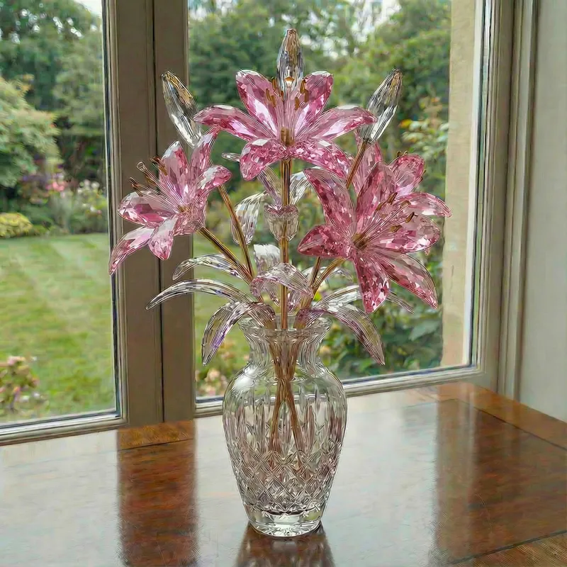 Light Pink Crystal Lily Color Change