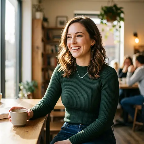 Stunning Woman with Beautiful Curves