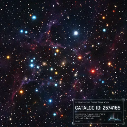 Distant Single Stars: A Celestial Exploration