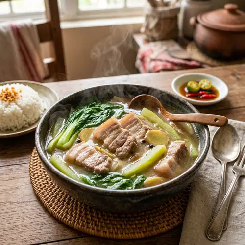 Authentic Pork Lauya Recipe - Slow-Cooked Pork Belly Soup