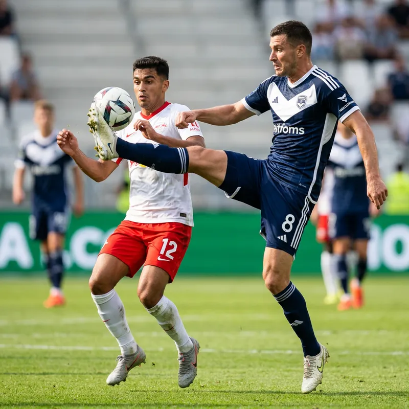 Cristiano Ronaldo Kicks Messi in Intense Football Match