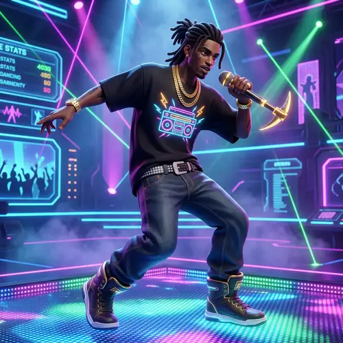 Travis Scott Fortnite Skin: Virtual Game Character