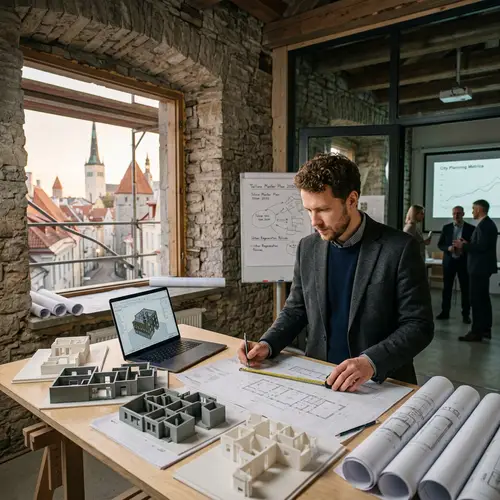 Lifestyle of an Architect in Tallinn | City Management Student
