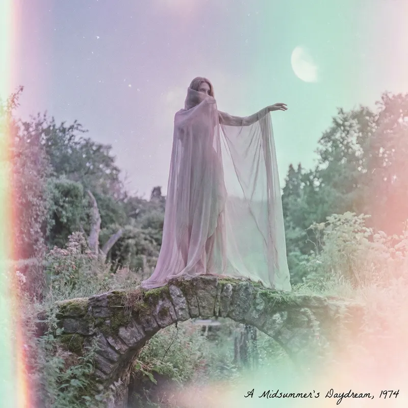 Mysterious Caucasian Woman in Flowing Gown | Dreamy Fantasy Mysterious Caucasian Woman in Flowing Gown | Dreamy Fantasy