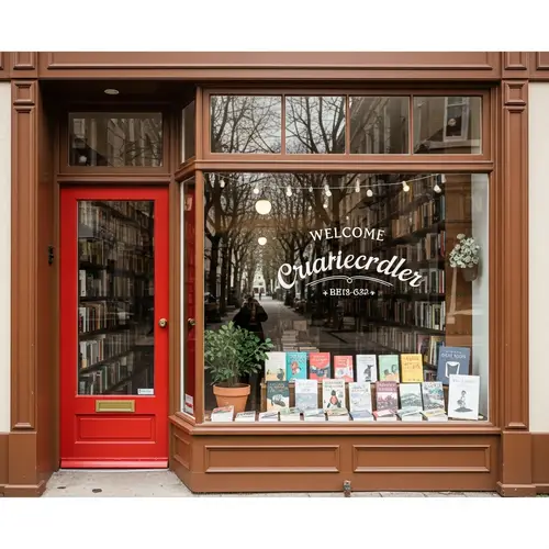 Stylish Store Front - Your Local Shopping Destination