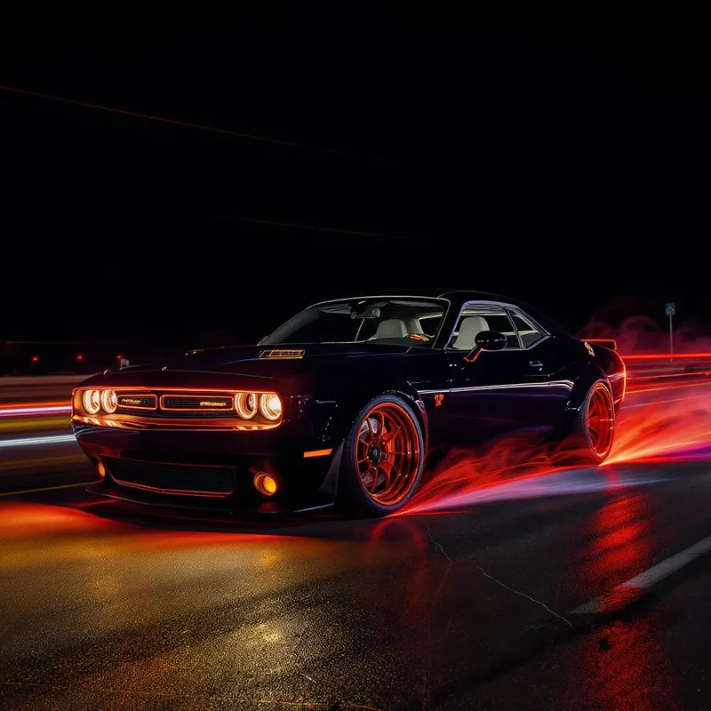 Night Car Culture: Unleashing Passion for Chargers