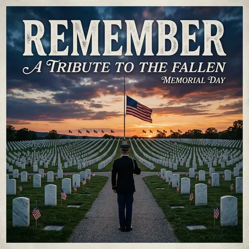 Memorial Day Song Cover Art - Remember