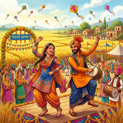Baisakhi Festival Celebration in Northern India | Harvest Season Start