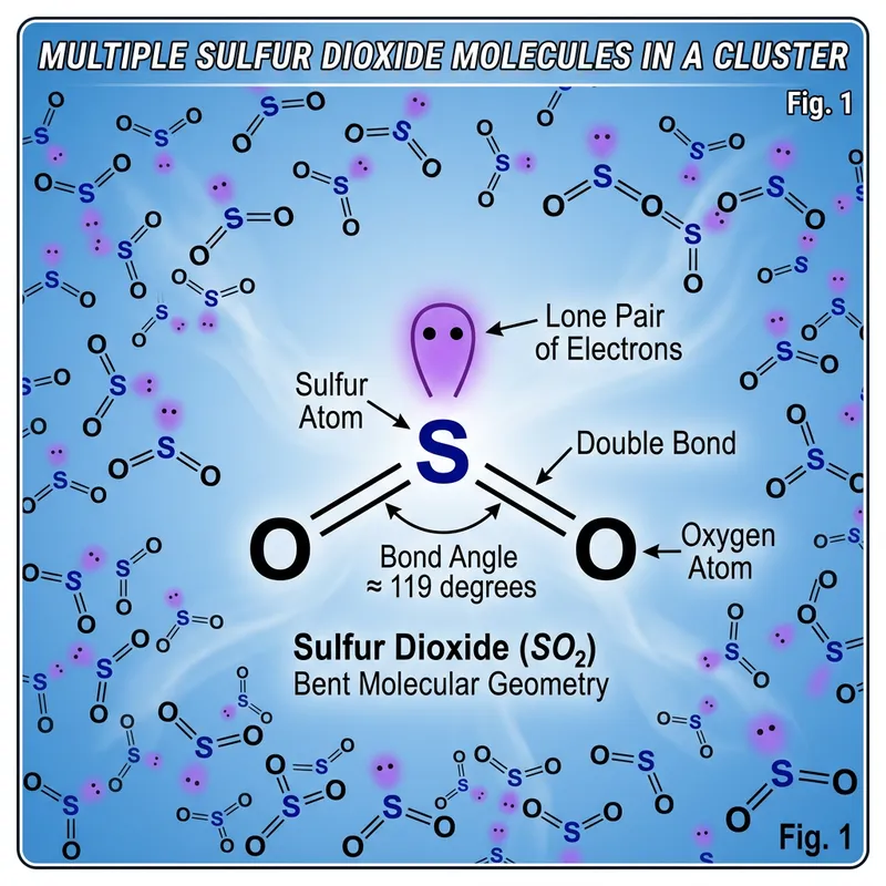 Detailed Molecular Structure of Sulfur Dioxide Compounds Detailed Molecular Structure of Sulfur Dioxide Compounds