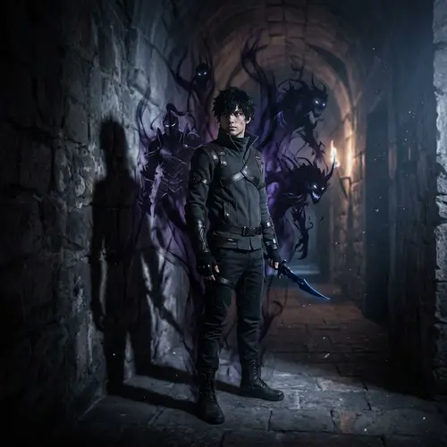 Solo Leveling Shadow Style Image