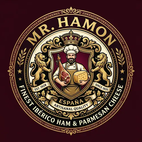 Mr. Hamon Logo - Gourmet Ham & Parmesan Cheese
