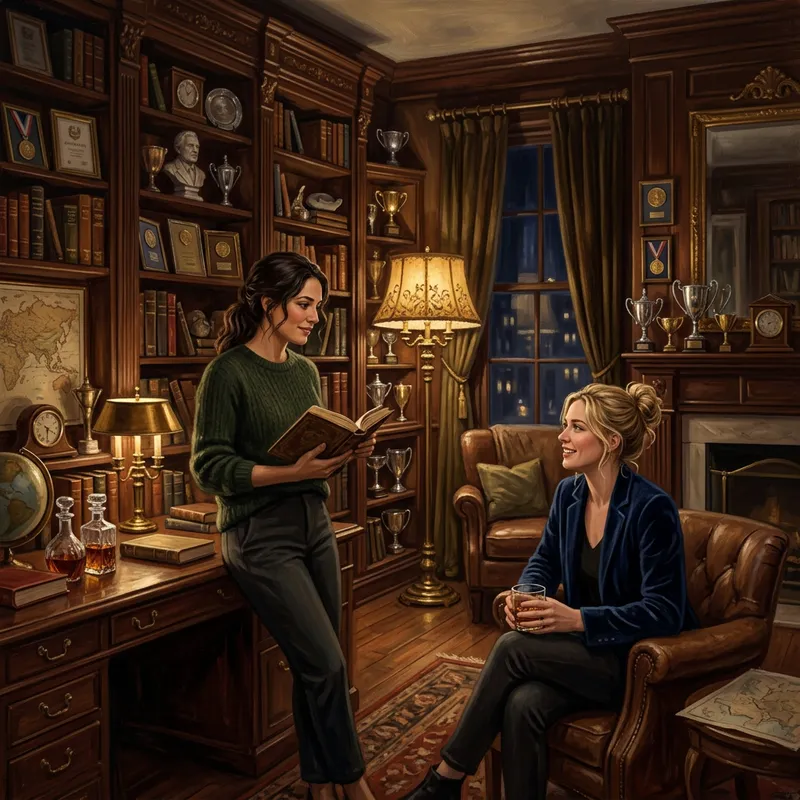 Dramatic Library Encounter: Starla & Avrila Dramatic Library Encounter: Starla & Avrila