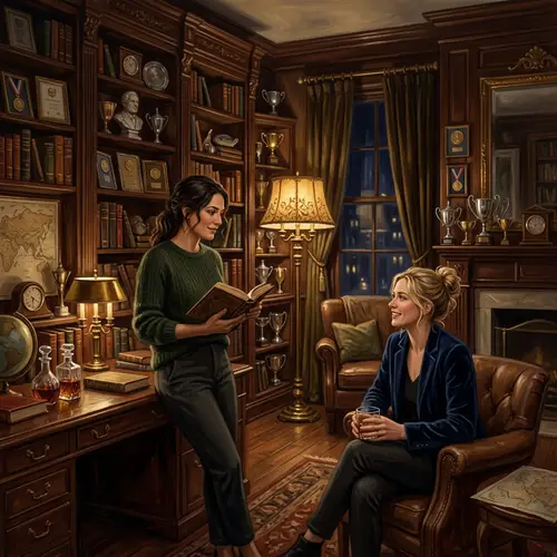 Dramatic Library Encounter: Starla & Avrila