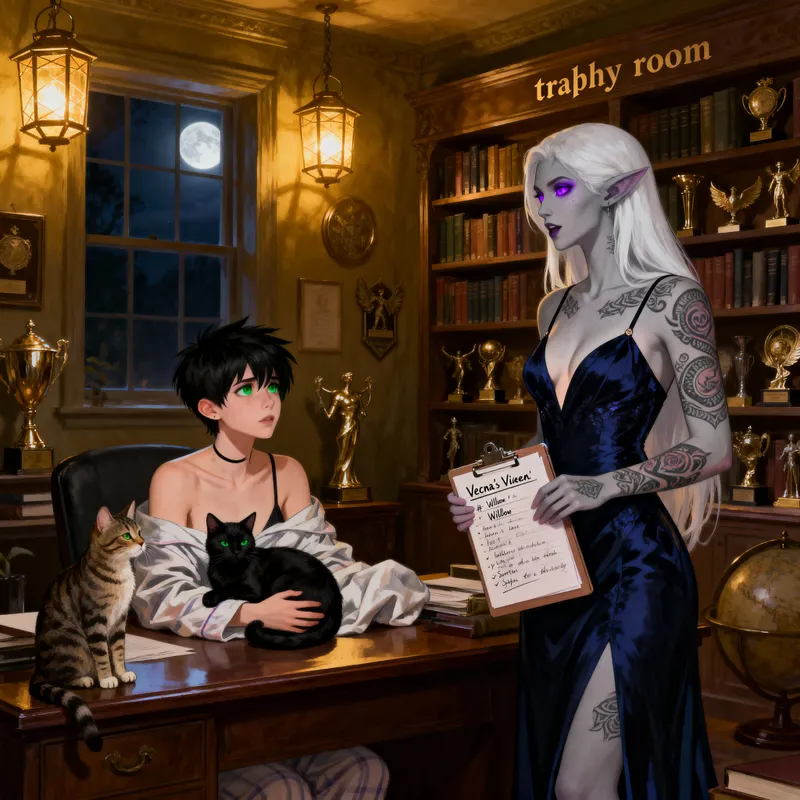 Dramatic Library Encounter: Starla & Avrila Dramatic Library Encounter: Starla & Avrila