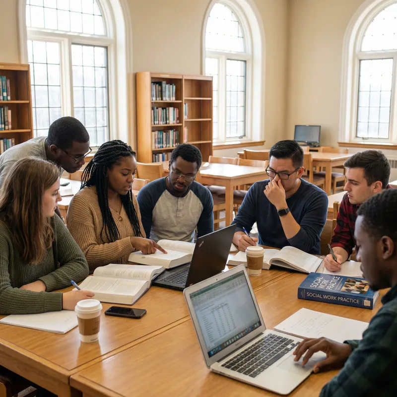 Bright Classroom: Social Work Students Engaged in Learning