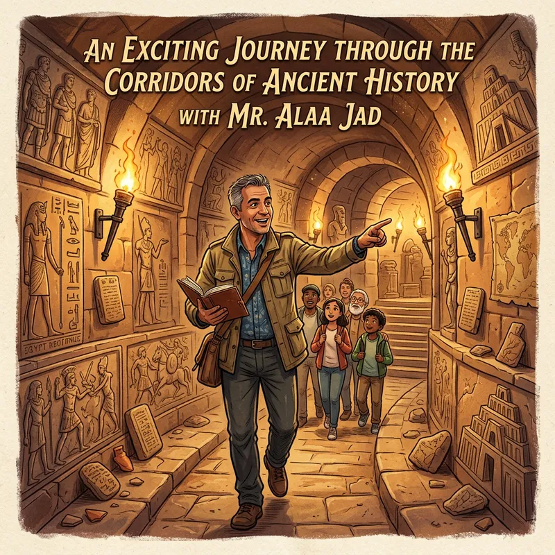 Exploring the Depths of Ancient History with Mr. Alaa Jad