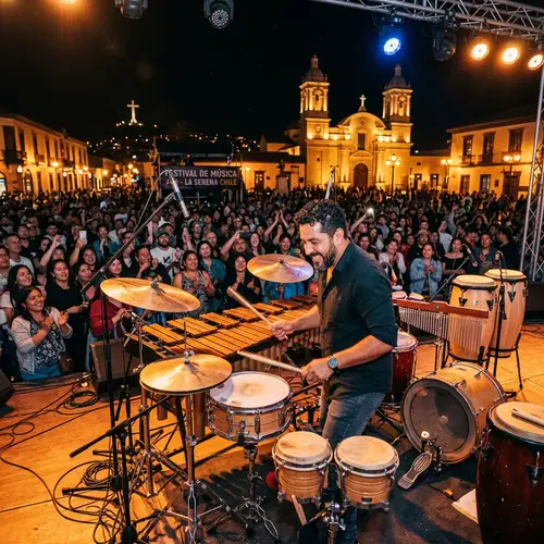 Classic Percussionist Concert in La Serena, Chile