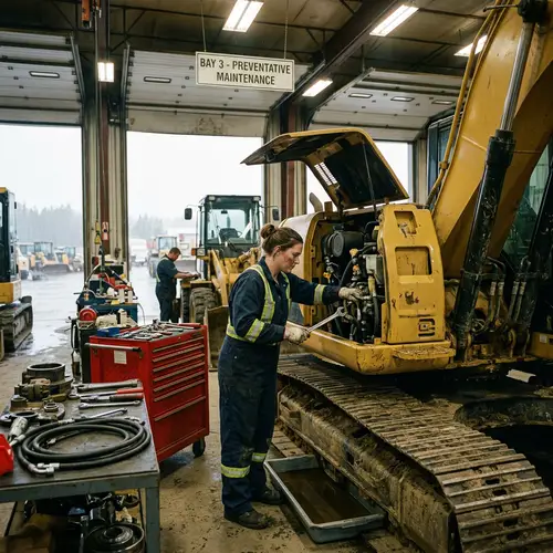 Equipment Maintenance on Rainy Days